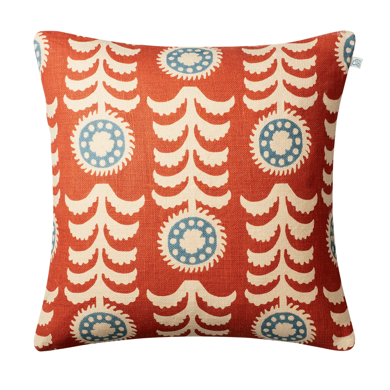 Alok cushion cover 50x50 cm, beige-orange-blue Chhatwal & Jonsson
