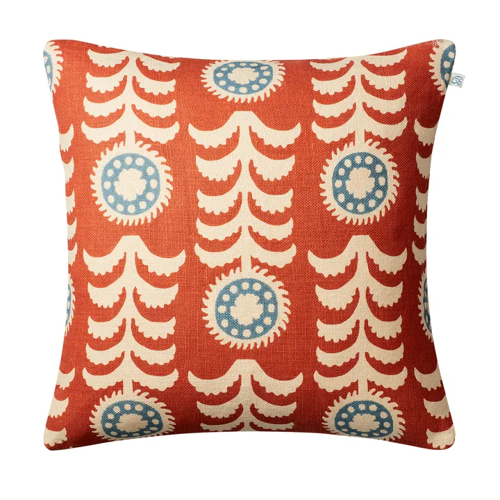Alok cushion cover 50x50 cm - beige-orange-blue - Chhatwal & Jonsson