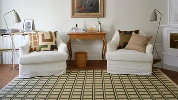 Aman cushion cover 50x50 cm - Taupe-cactus green-brown - Chhatwal & Jonsson