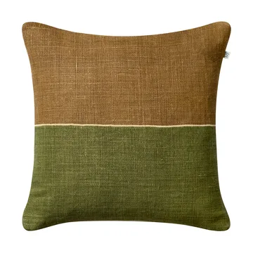 Amol cushion cover 50x50 cm - Taupe-cactus green - Chhatwal & Jonsson
