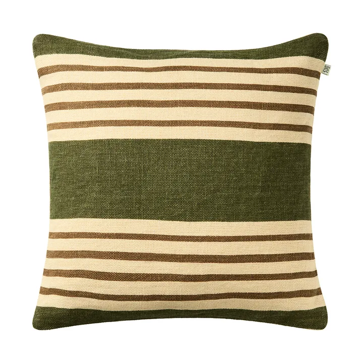 Aria cushion cover - Cactus green-taupe, 50x50 cm - Chhatwal & Jonsson