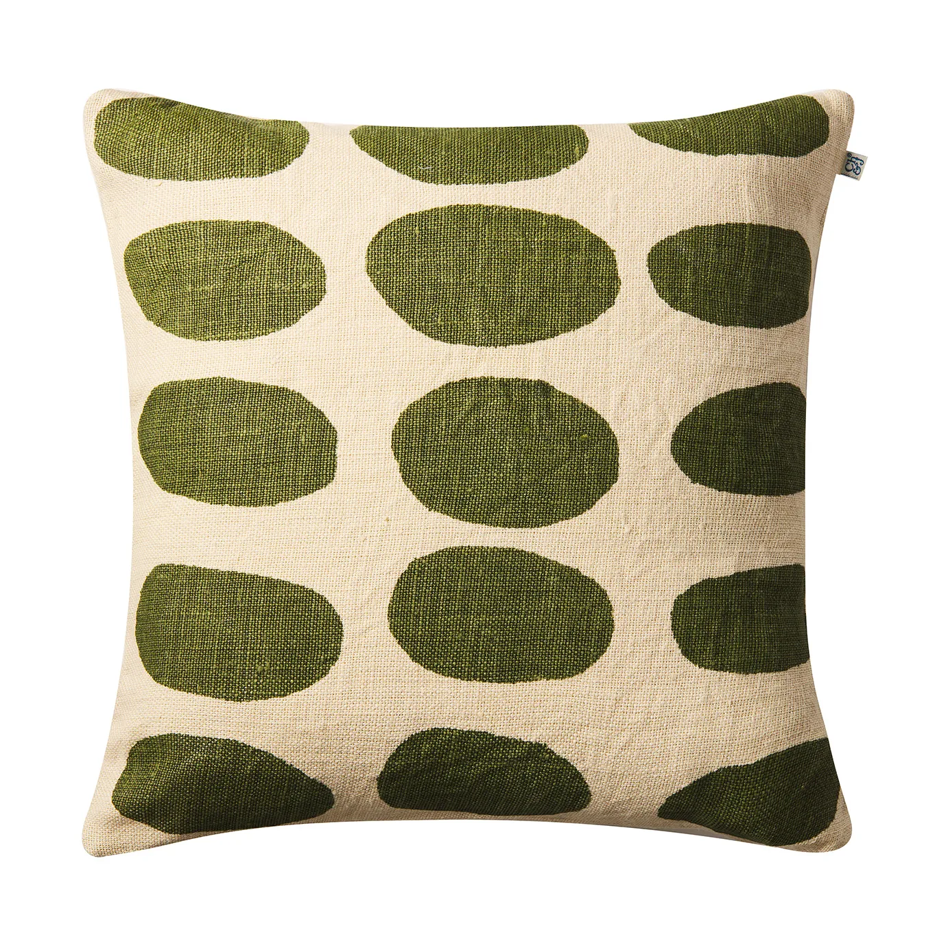 Asim pillowcase 50x50 cm, Beige-cactus green Chhatwal & Jonsson