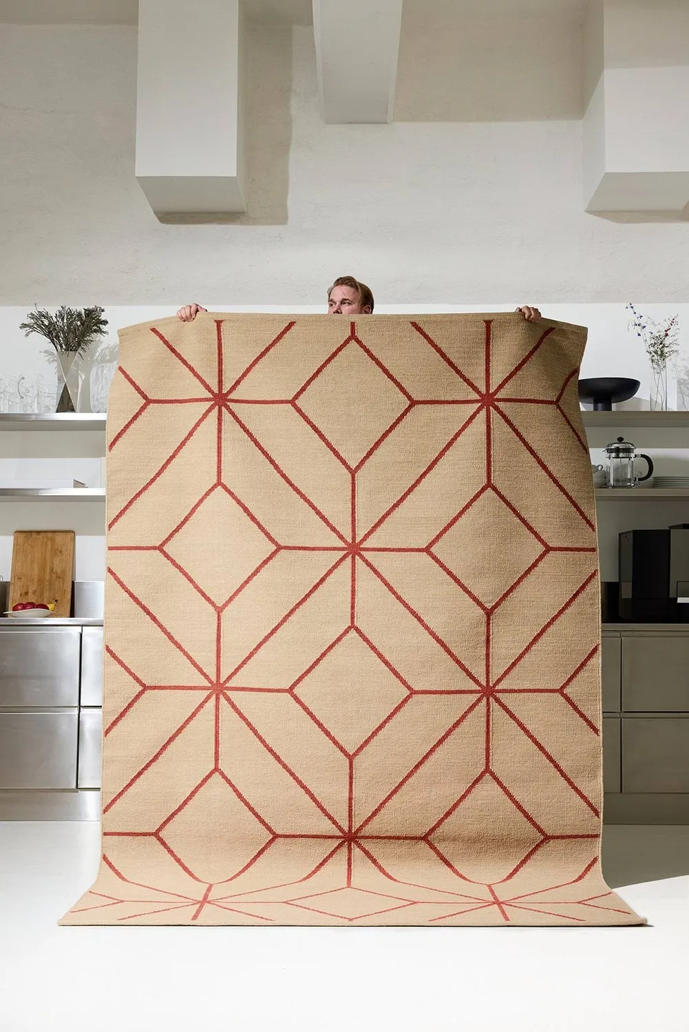 Ayur rug, Beige-Rust, 270x180 cm Chhatwal & Jonsson