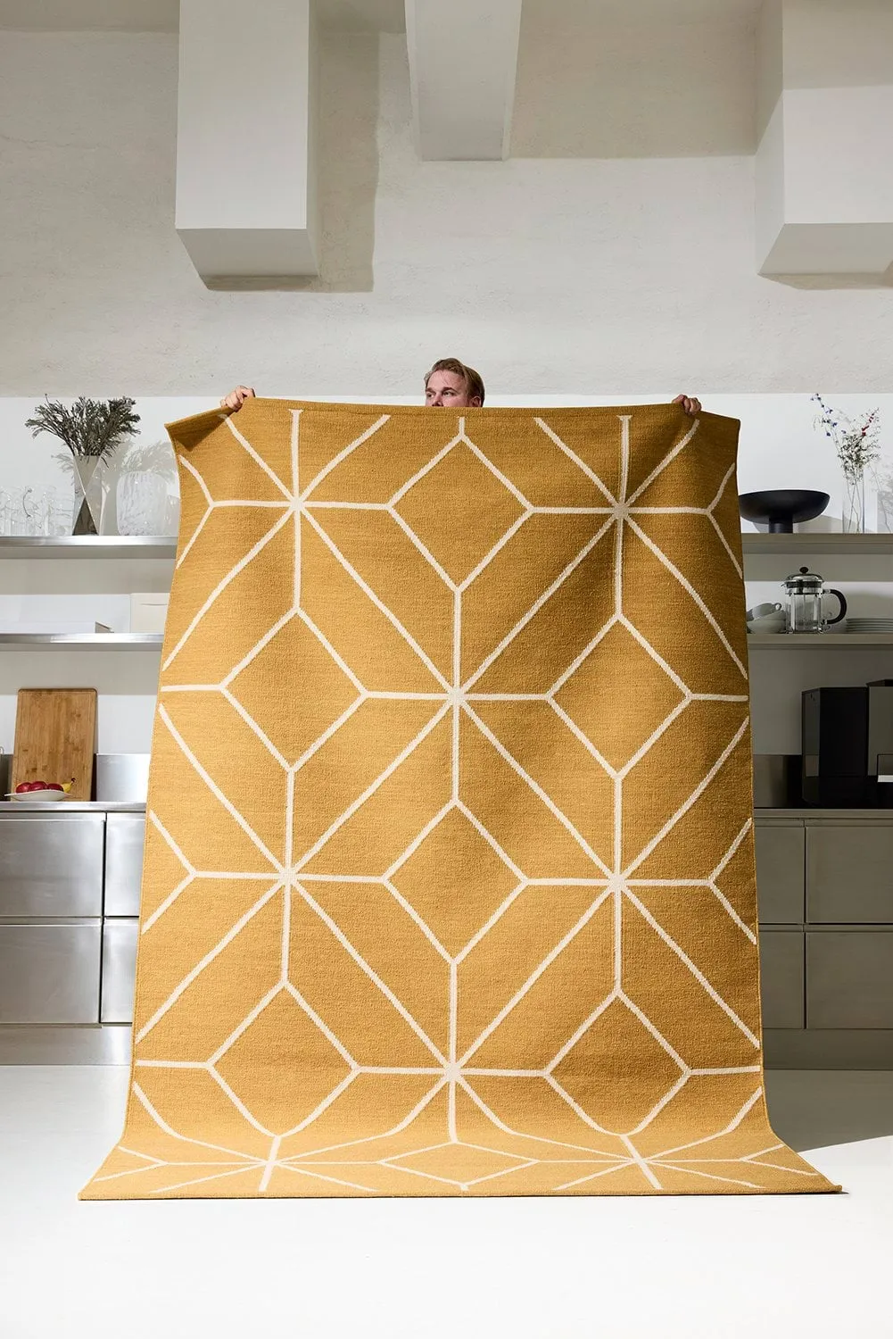Ayur rug, Masala Yellow-Off White, 270x180 cm Chhatwal & Jonsson