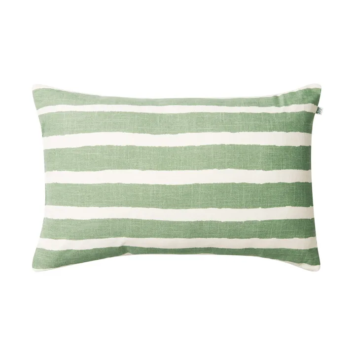 Block Stripe outdoor cushion 40x60 cm - Sage-off white - Chhatwal & Jonsson