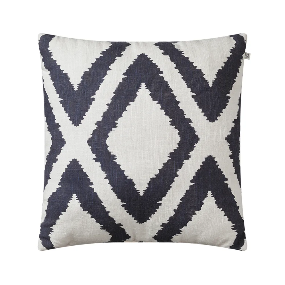 Diamond cushion, Blue/off white Chhatwal & Jonsson