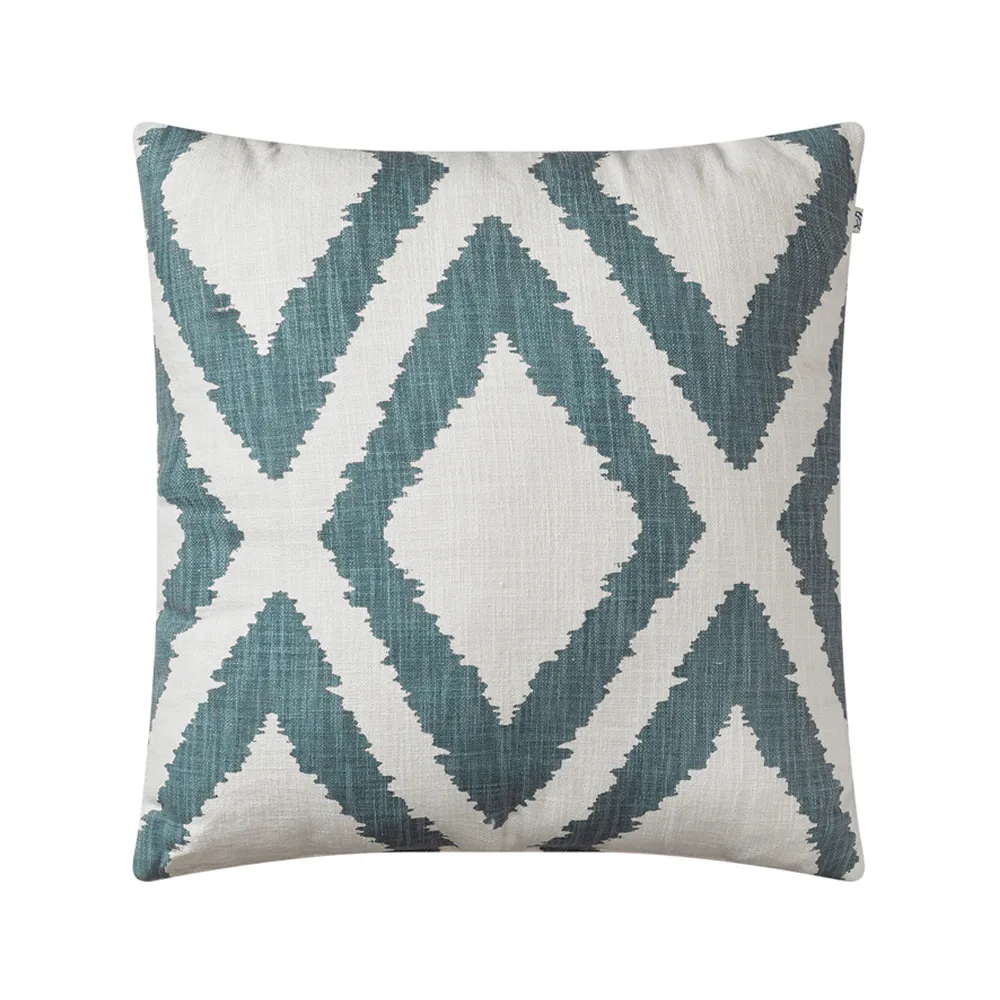 Diamond cushion, Heaven blue/off white Chhatwal & Jonsson