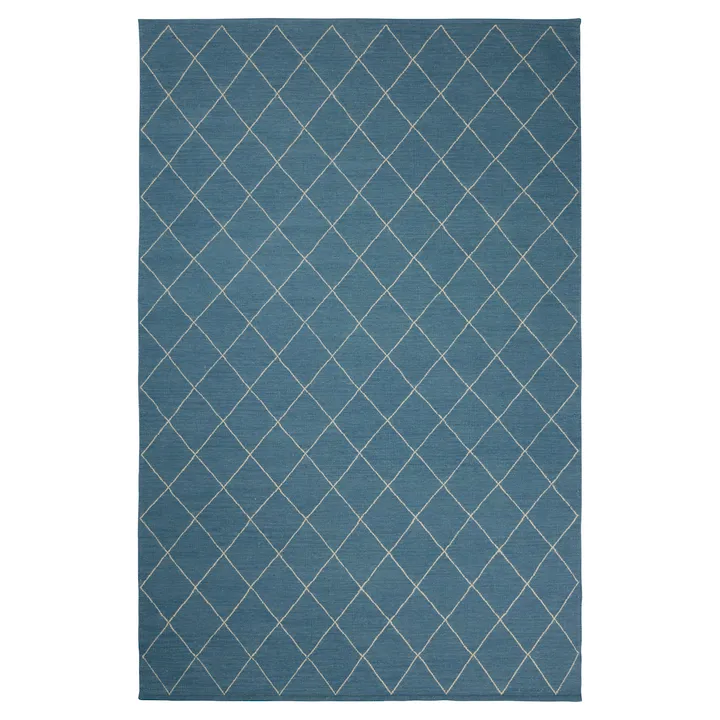 Diamond rug 184x280cm - Heaven blue- off white - Chhatwal & Jonsson