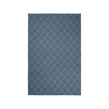 Diamond Rug - Heaven blue/off-white, 230x336 cm - Chhatwal & Jonsson
