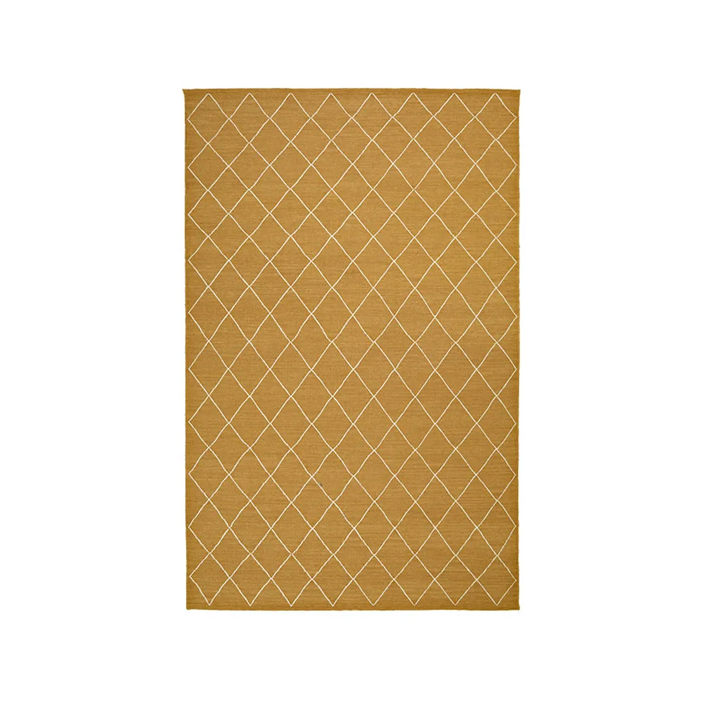 Diamond Rug, Masala yellow/off white, 184x280 cm Chhatwal & Jonsson