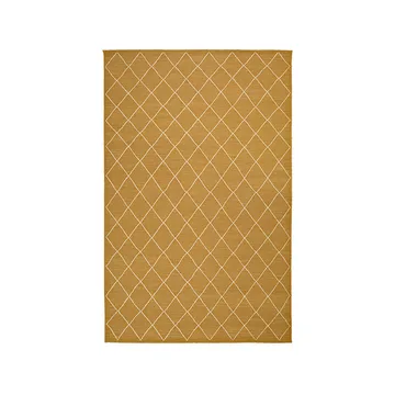 Diamond Rug - Masala yellow/off white, 230x336 cm - Chhatwal & Jonsson