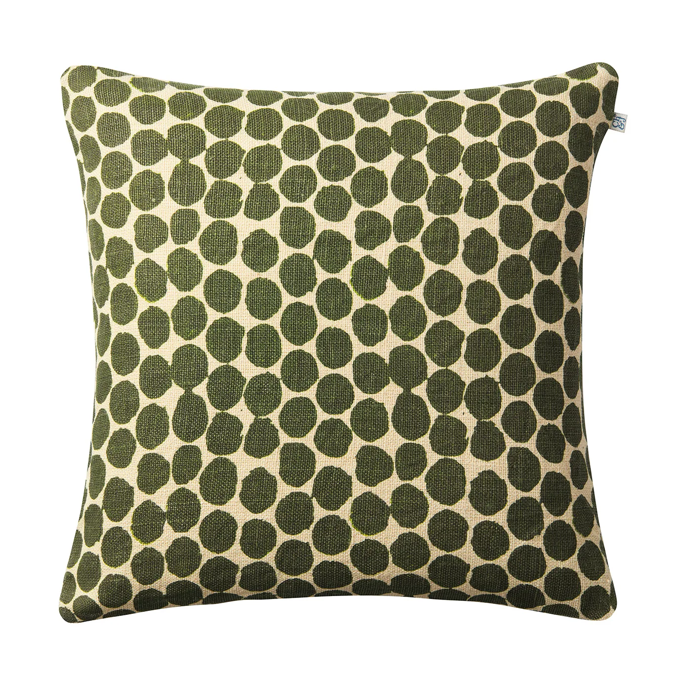 Dot Ari cushion cover 50x50 cm, Beige-cactus green Chhatwal & Jonsson
