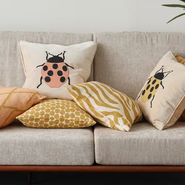 Dot Ari cushion cover 50x50 cm - spicy yellow - Chhatwal & Jonsson