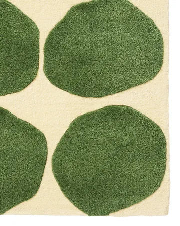 Dots rug - Khaki-cactus green 230x320 cm - Chhatwal & Jonsson