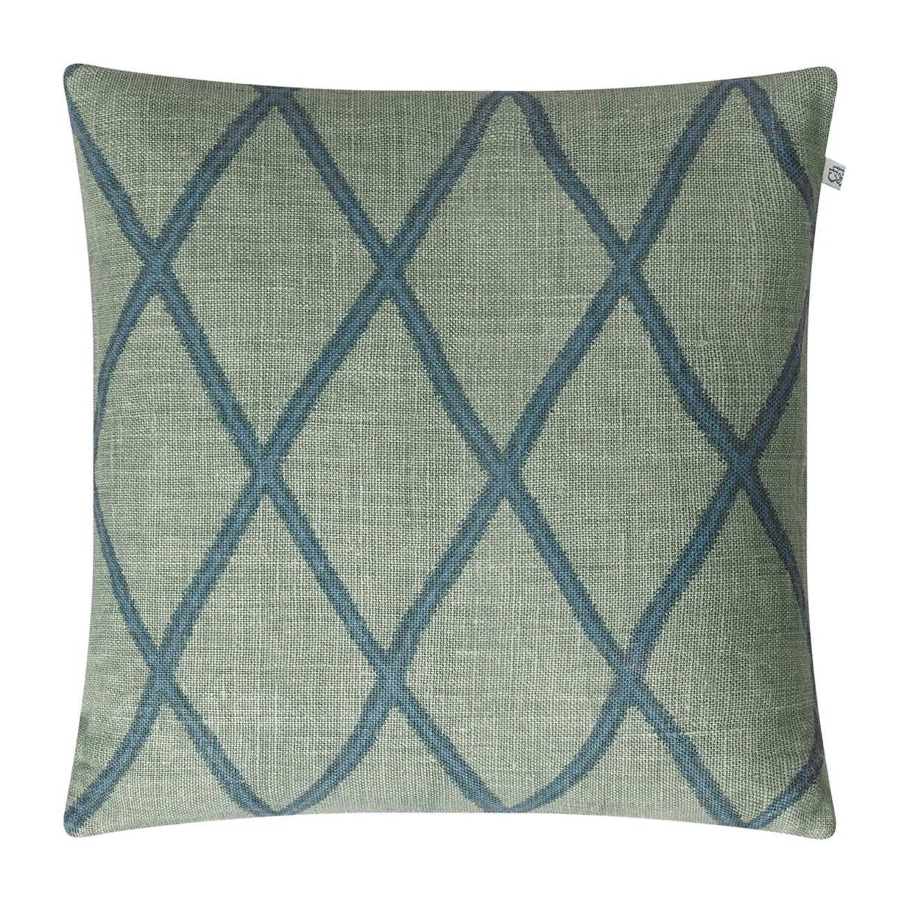 Ikat Orissa cushion cover 50x50 cm, aqua-heaven blue Chhatwal & Jonsson