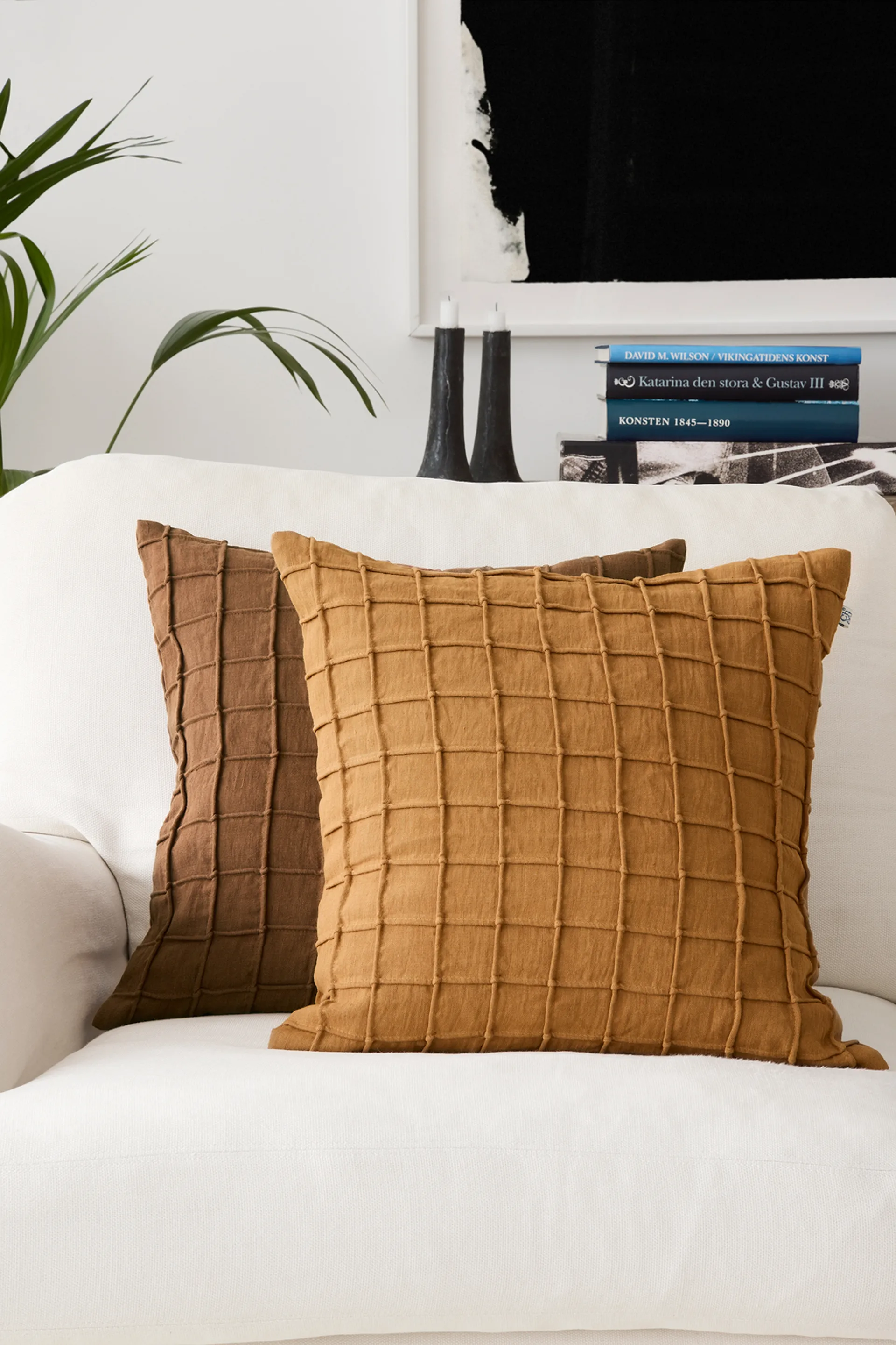 Jammu pillowcase 50x50 cm, Cognac Chhatwal & Jonsson