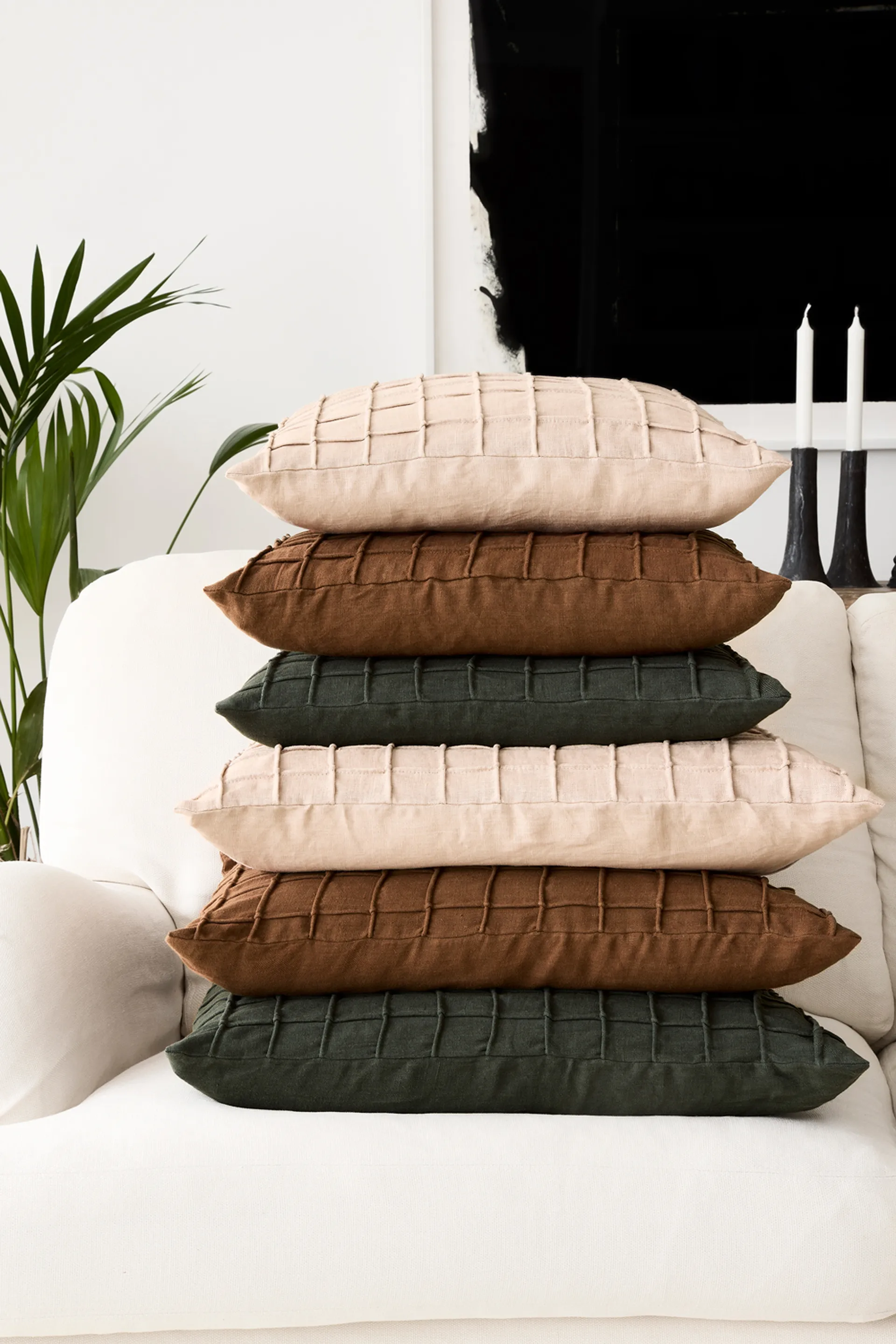 Jammu pillowcase 50x50 cm, Cognac Chhatwal & Jonsson