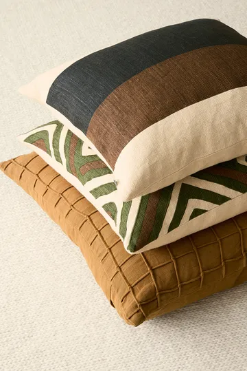 Jammu pillowcase 50x50 cm - Masala Yellow - Chhatwal & Jonsson