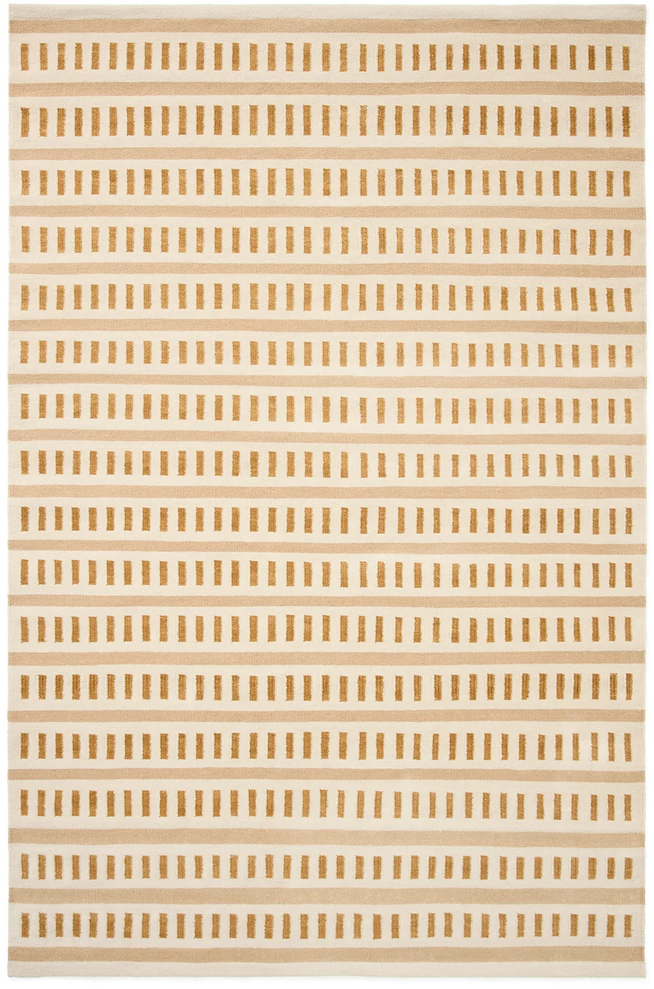 Ladakh wool rug, Off white-beige-masala yellow, 180x270 cm Chhatwal & Jonsson
