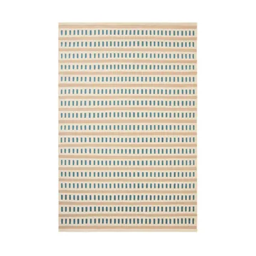 Ladakh wool rug - Off white-l. beige-heaven blue, 180x270 cm - Chhatwal & Jonsson