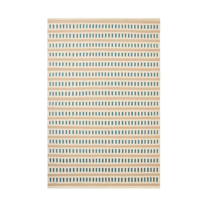 Ladakh wool rug - Off white-l. beige-heaven blue, 230x320 cm - Chhatwal & Jonsson