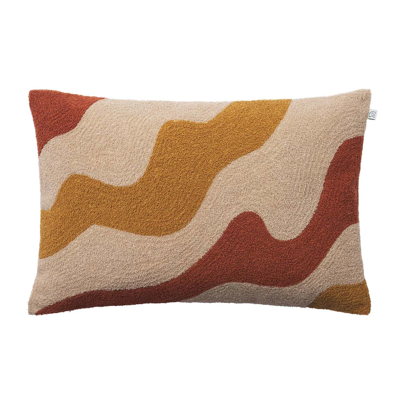Lodi cushion cover 40x60 cm, Terracotta-tan-masala yellow Chhatwal & Jonsson