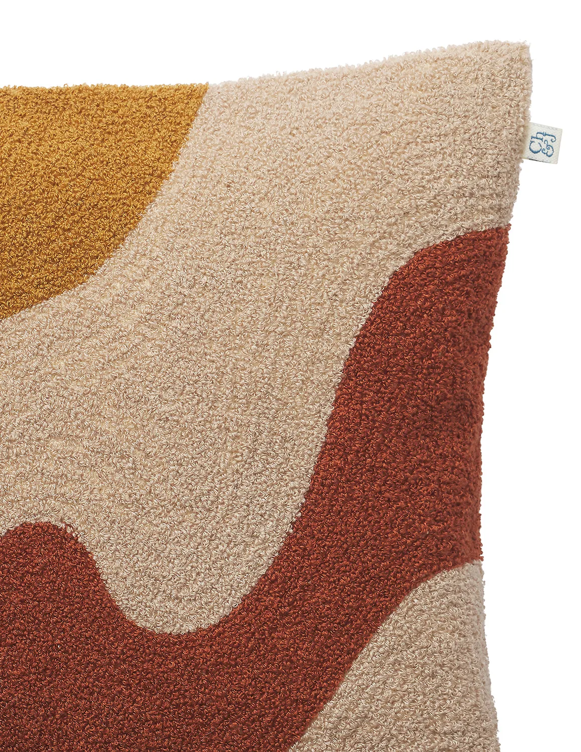 Lodi cushion cover 40x60 cm, Terracotta-tan-masala yellow Chhatwal & Jonsson