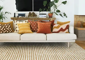 Lodi cushion cover 40x60 cm - Terracotta-tan-masala yellow - Chhatwal & Jonsson