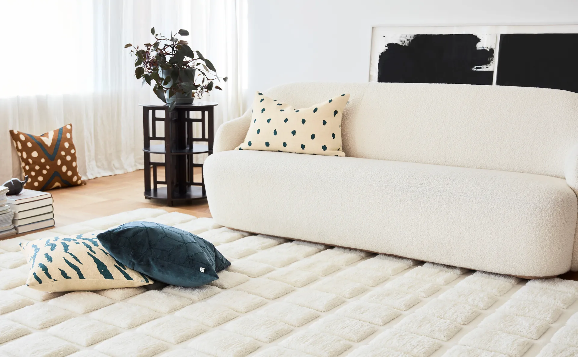 Loha rug 177x239 cm, Natural Chhatwal & Jonsson