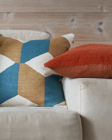 Mani cushion cover 50x50 cm - Apricot Orange - Chhatwal & Jonsson