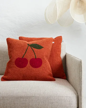 Mani cushion cover 50x50 cm - Apricot Orange - Chhatwal & Jonsson