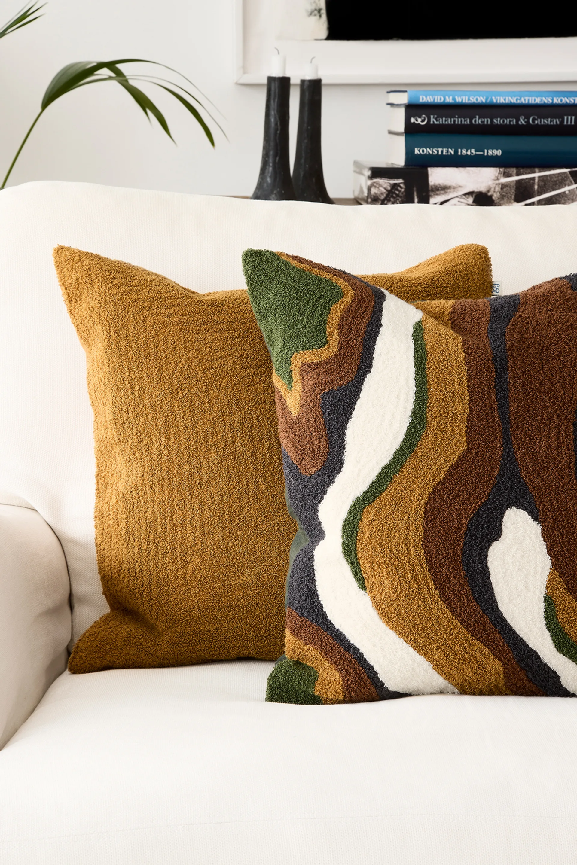 Mani cushion cover 50x50 cm, Masala Yellow Chhatwal & Jonsson