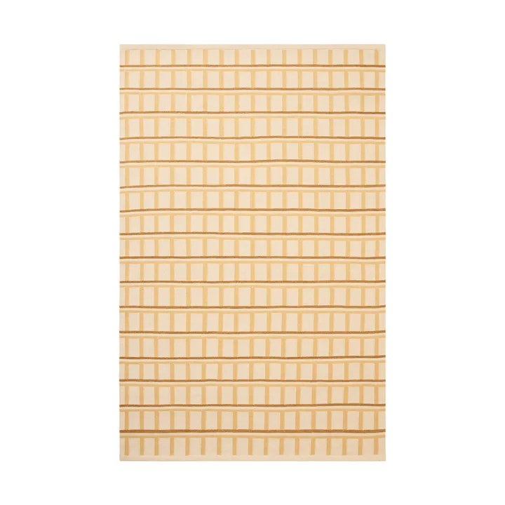Mysore wool rug - Off White-Masala Yellow-Yellow, 180x270 cm - Chhatwal & Jonsson