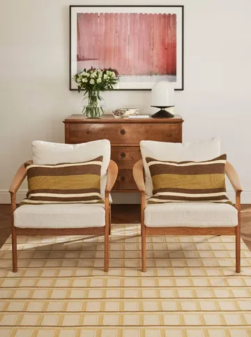 Mysore wool rug - Off White-Masala Yellow-Yellow, 230x320 cm - Chhatwal & Jonsson