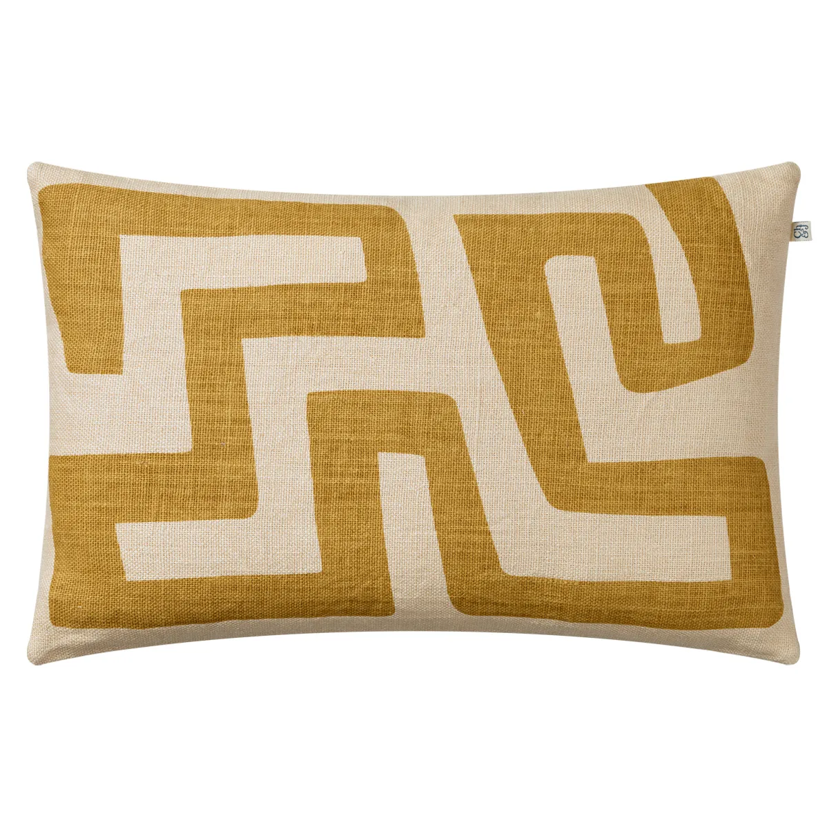 Nagra cushion cover 40x60 cm, Spicy yellow Chhatwal & Jonsson