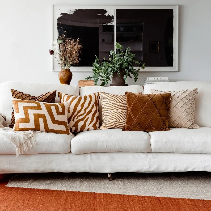 Nagra cushion cover 40x60 cm, taupe Chhatwal & Jonsson