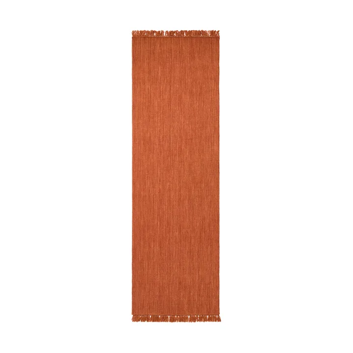 Nanda hallway runner - Rust Melange. 80x250 cm - Chhatwal & Jonsson