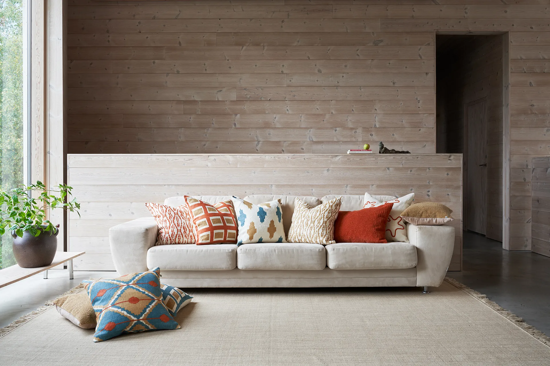 Nanda rug, Light beige, 200x300 cm Chhatwal & Jonsson
