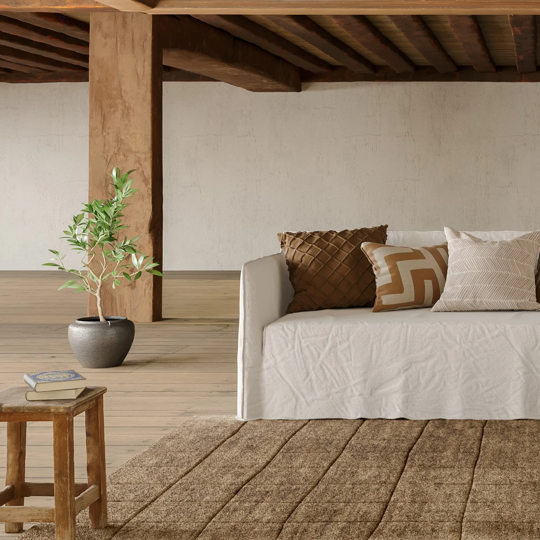 Nari wool carpet 200x300 cm, Taupe Chhatwal & Jonsson