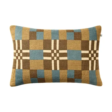 Ravi cushion cover - Khaki-Heaven Blue-Taupe, 40x60 cm - Chhatwal & Jonsson