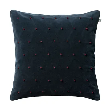 Roma cushion cover 50x50 cm - Sea blue-ruby - Chhatwal & Jonsson