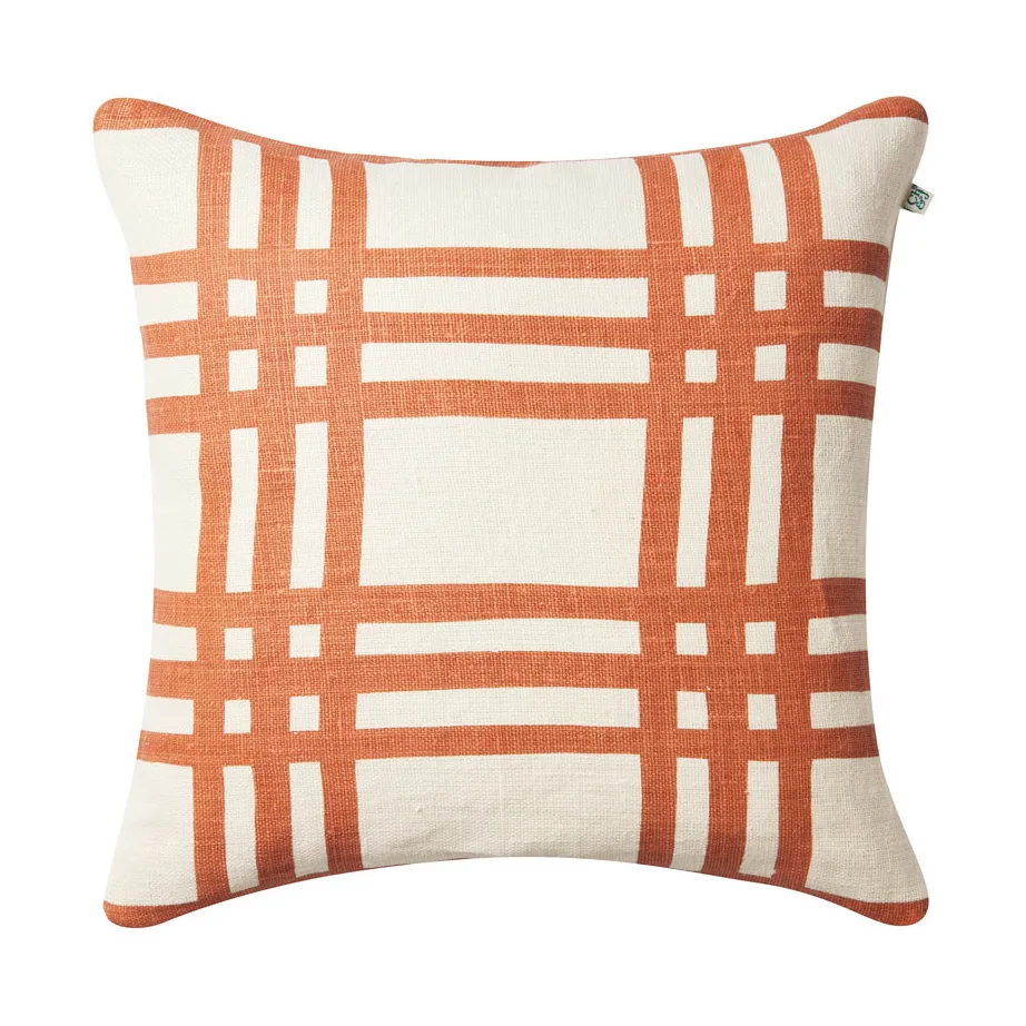 Shimla cushion cover 50x50 cm, Apricot orange Chhatwal & Jonsson