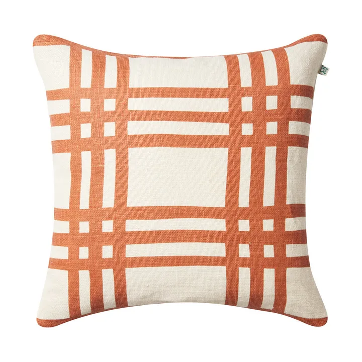 Shimla cushion cover 50x50 cm - Apricot orange - Chhatwal & Jonsson