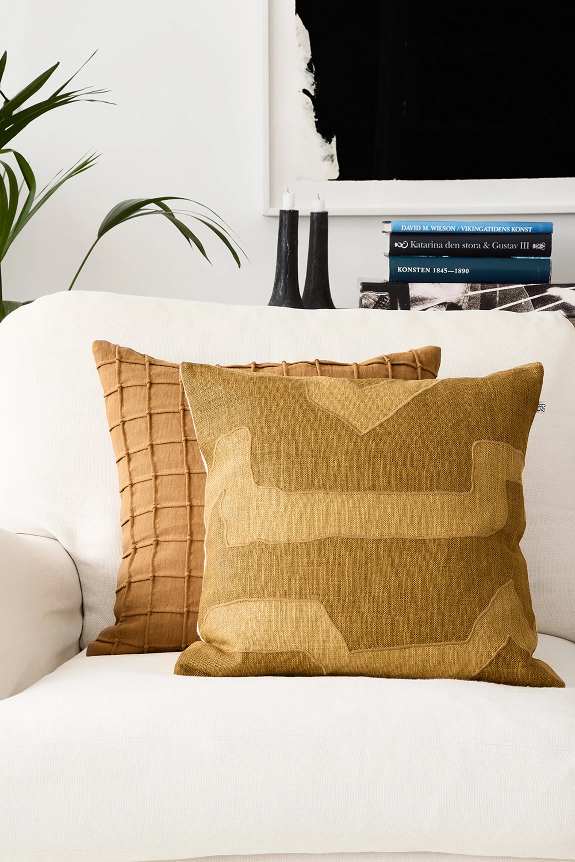 Sikkim pillowcase 50x50 cm, Spicy Yellow-Masala Yellow Chhatwal & Jonsson
