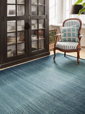 Tapti wool rug - Blue-Heaven Blue, 270x180 cm - Chhatwal & Jonsson