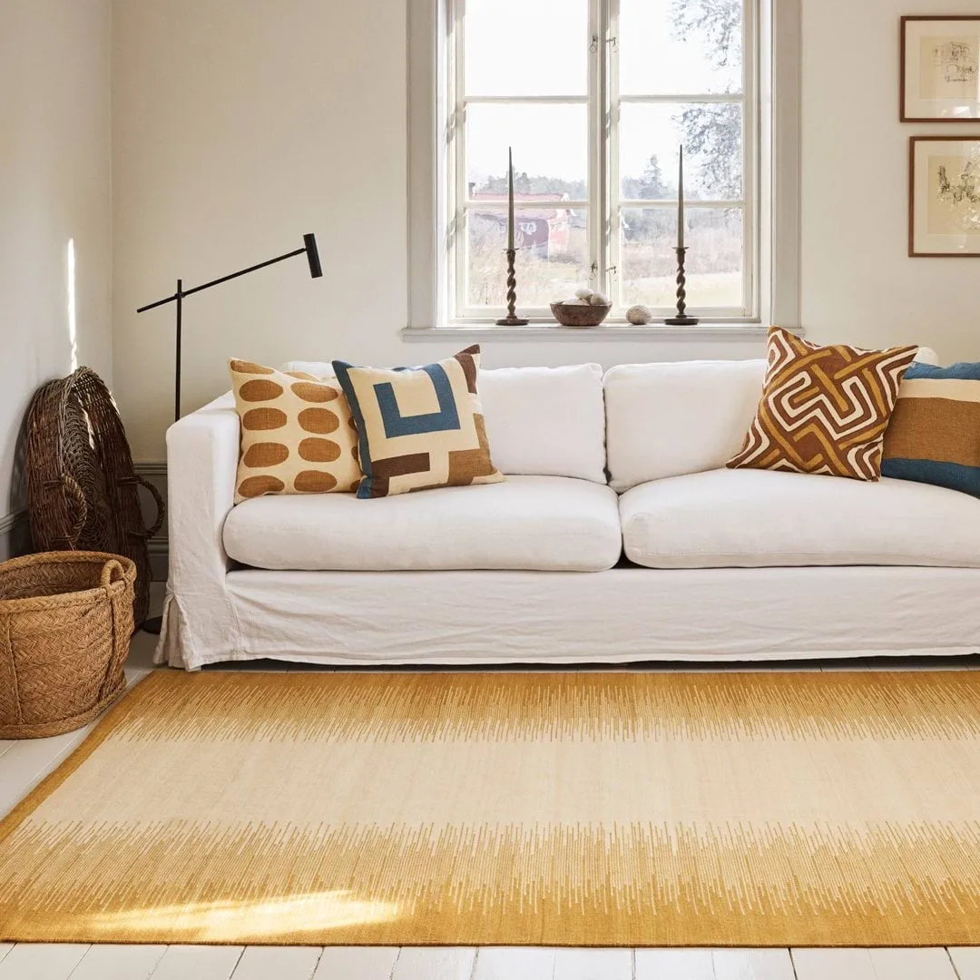 Tapti wool rug, Masala Yellow-Off White, 320x230 cm Chhatwal & Jonsson
