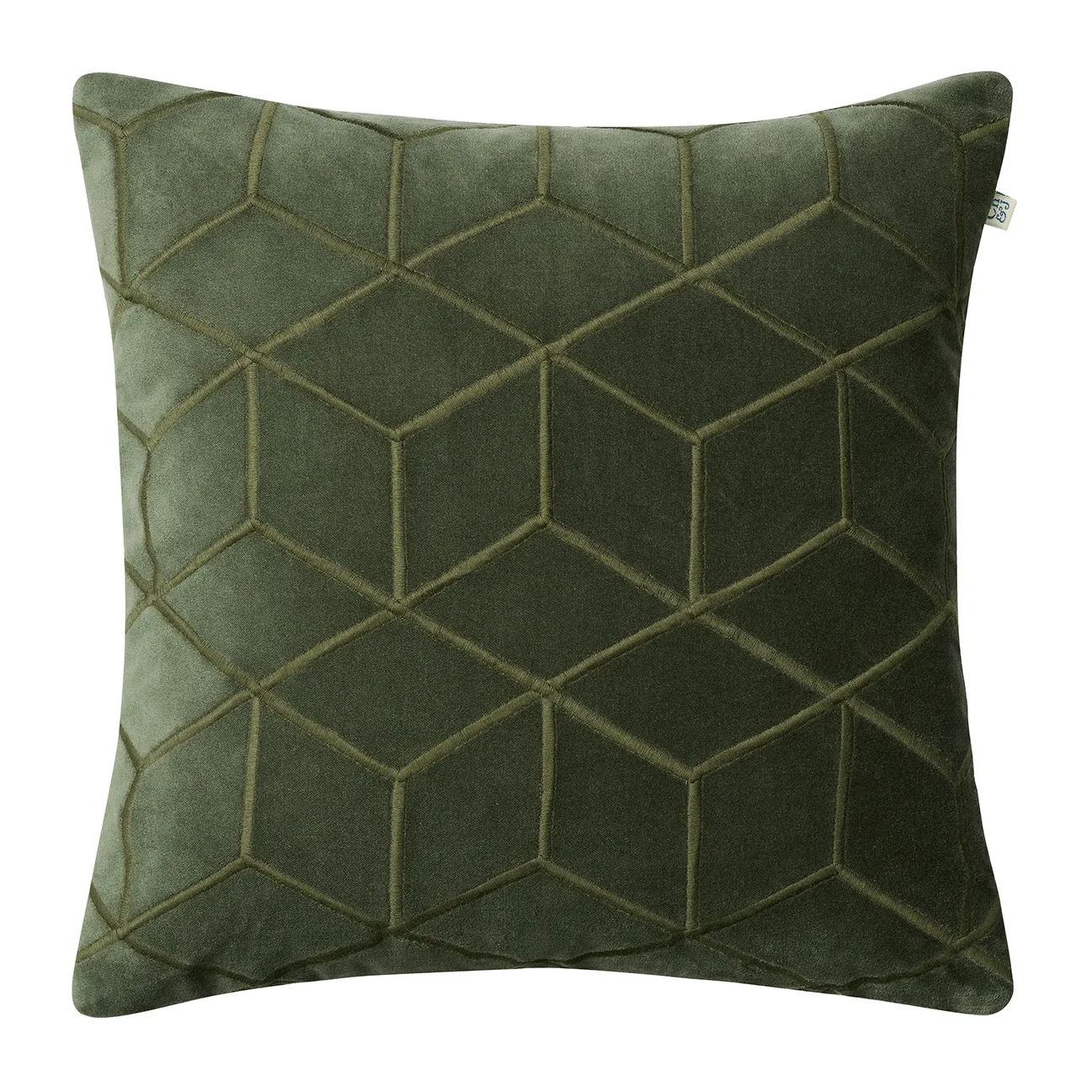 Vir pillowcase 50x50 cm, Forest green Chhatwal & Jonsson
