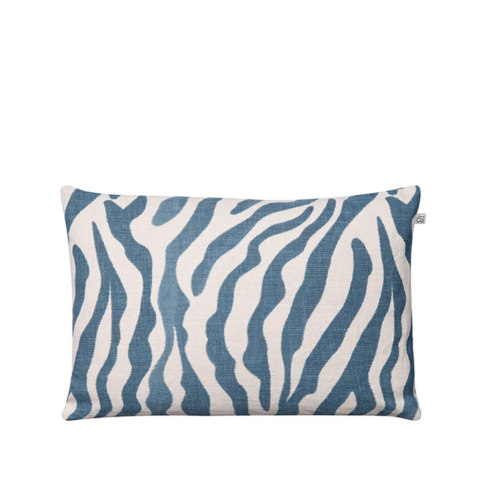 Zebra cushion, 40x60, Heaven blue, 60x40 cm Chhatwal & Jonsson
