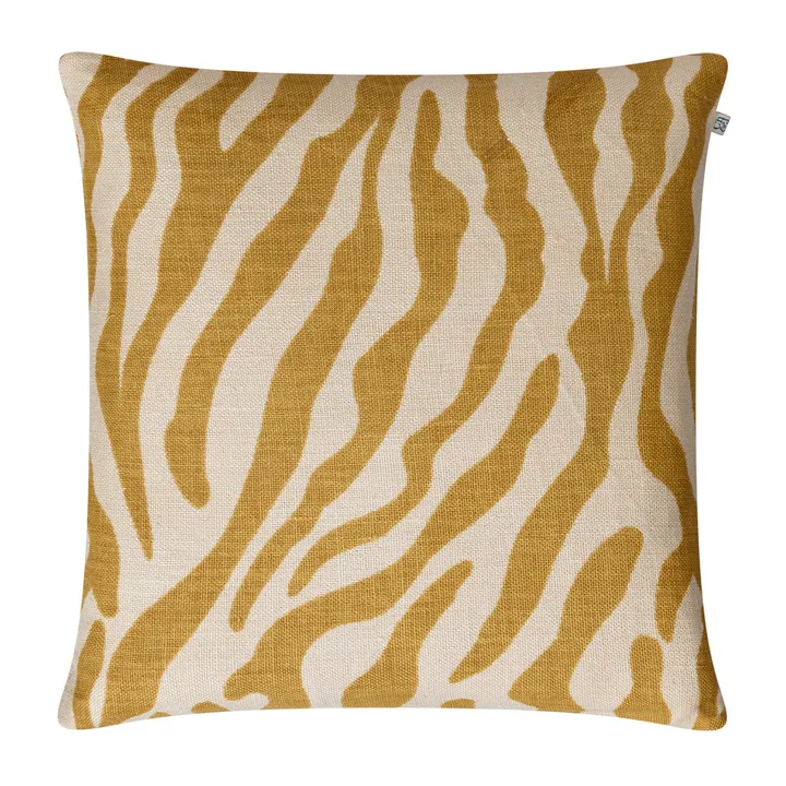 Zebra cushion cover 50x50 cm - Spicy yellow - Chhatwal & Jonsson