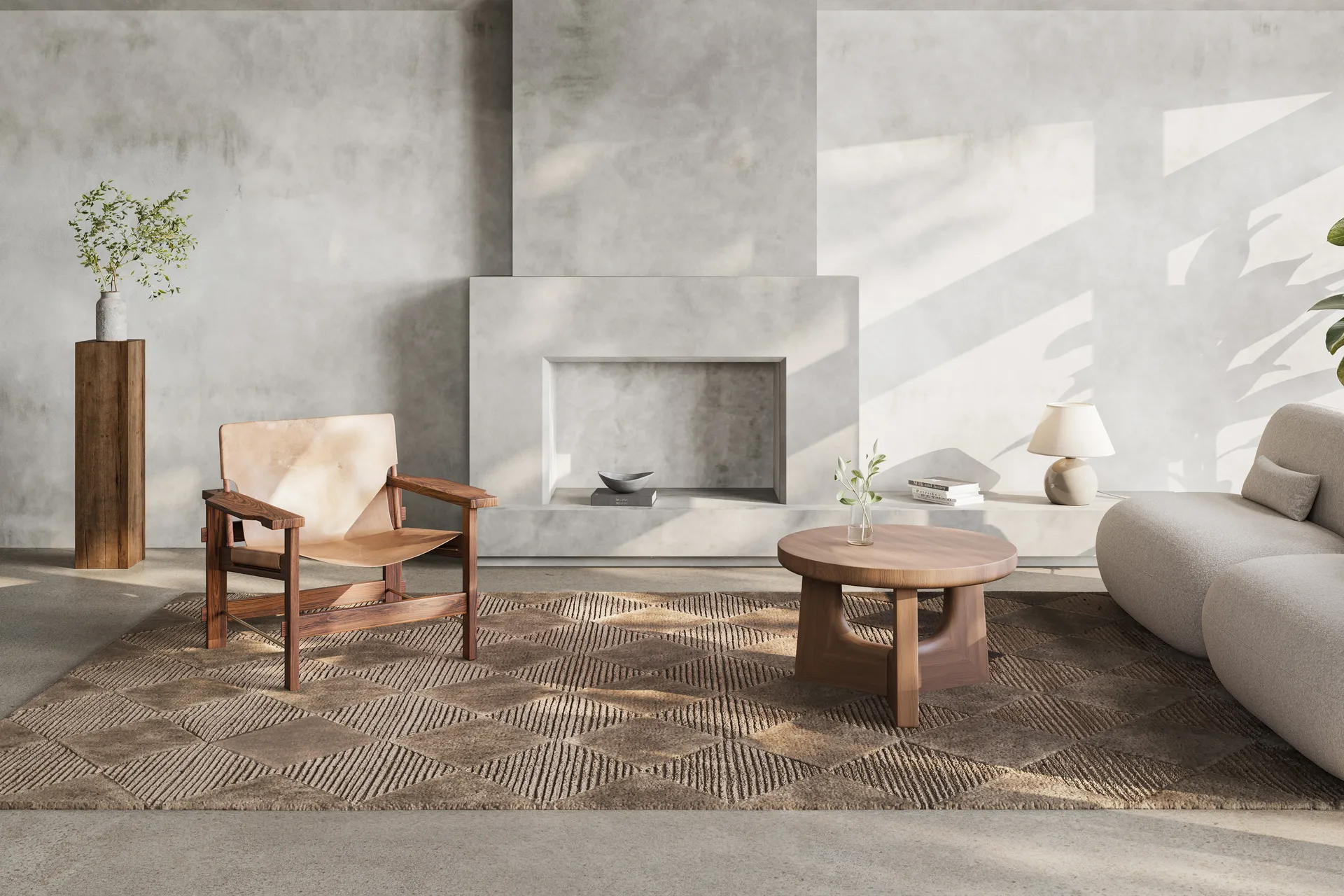 Berber rug, Chocolate, 170x230 cm Classic Collection